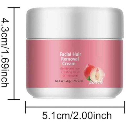 Crema depilatoria facial - Fórmula suave, no irritante y resultados visibles en solo minutos - ¡Gran promo segunda unidad GRATIS!!