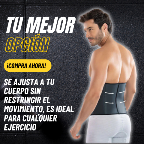 Cinturilla strongfit - ayuda a comprimir la zona abdominal, mejora la postura y optimiza mejores resultados - ¡Bajas de peso mucho más rápido!