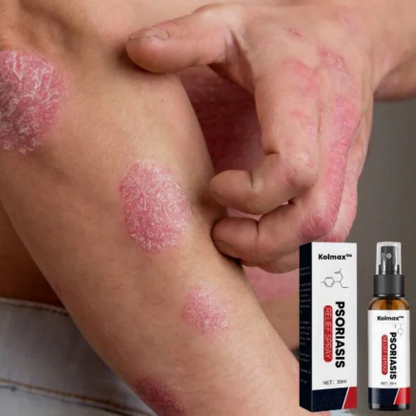 Spray para psoriasis e irritación Kolmax PAGA 1 LLEVA 2 - Alivio rápido desde la primera aplicación, reduce enrojecimiento, Hidrata y regenera la piel