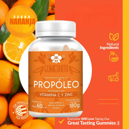 BEEVITA GOMITAS ¡DEFENSAS FUERTES, SABOR DELICIOSO! + ENVÍO GRATIS