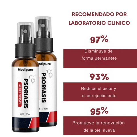 Spray para psoriasis e irritación Kolmax PAGA 1 LLEVA 2 - Alivio rápido desde la primera aplicación, reduce enrojecimiento, Hidrata y regenera la piel
