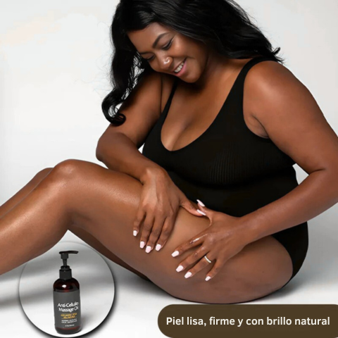 Aceite anti-celulitis - Reduce la celulitis hasta en un 68 %, mejora la textura y elasticidad corporal - ¡Gran promo lleva 2 unidades!